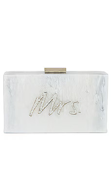 olga berg Mrs. Glitter Acrylic Pod in Silver from Revolve.com | Revolve Clothing (Global)