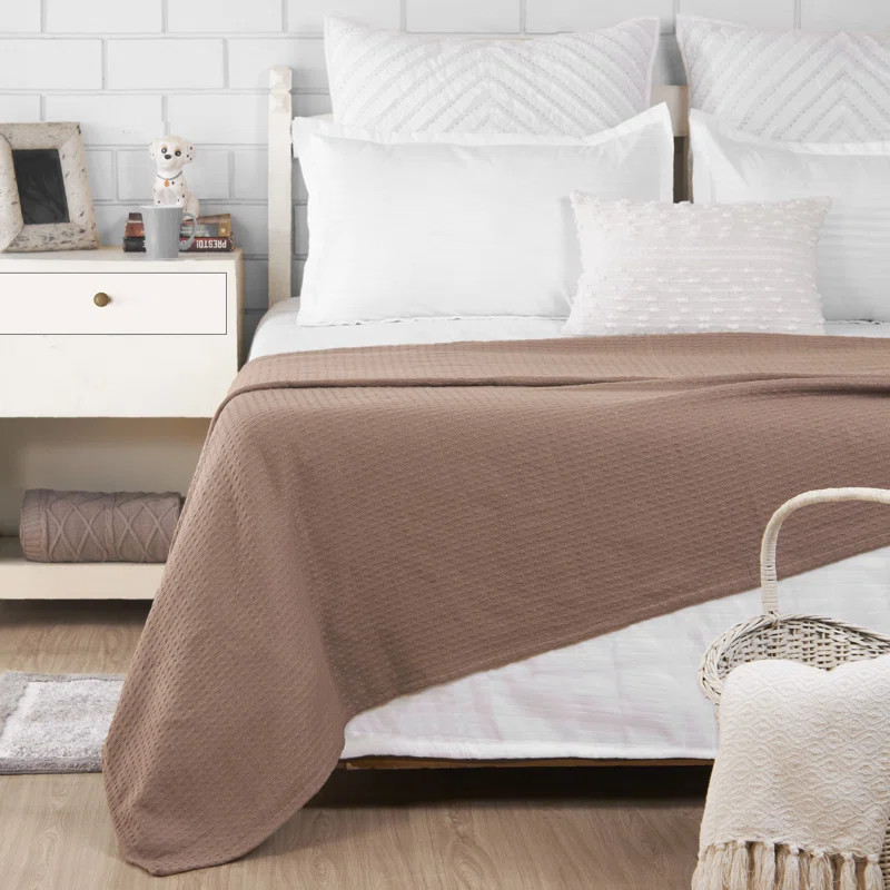 Ariza Sleep 100% Organic Cotton Blanket | Wayfair North America