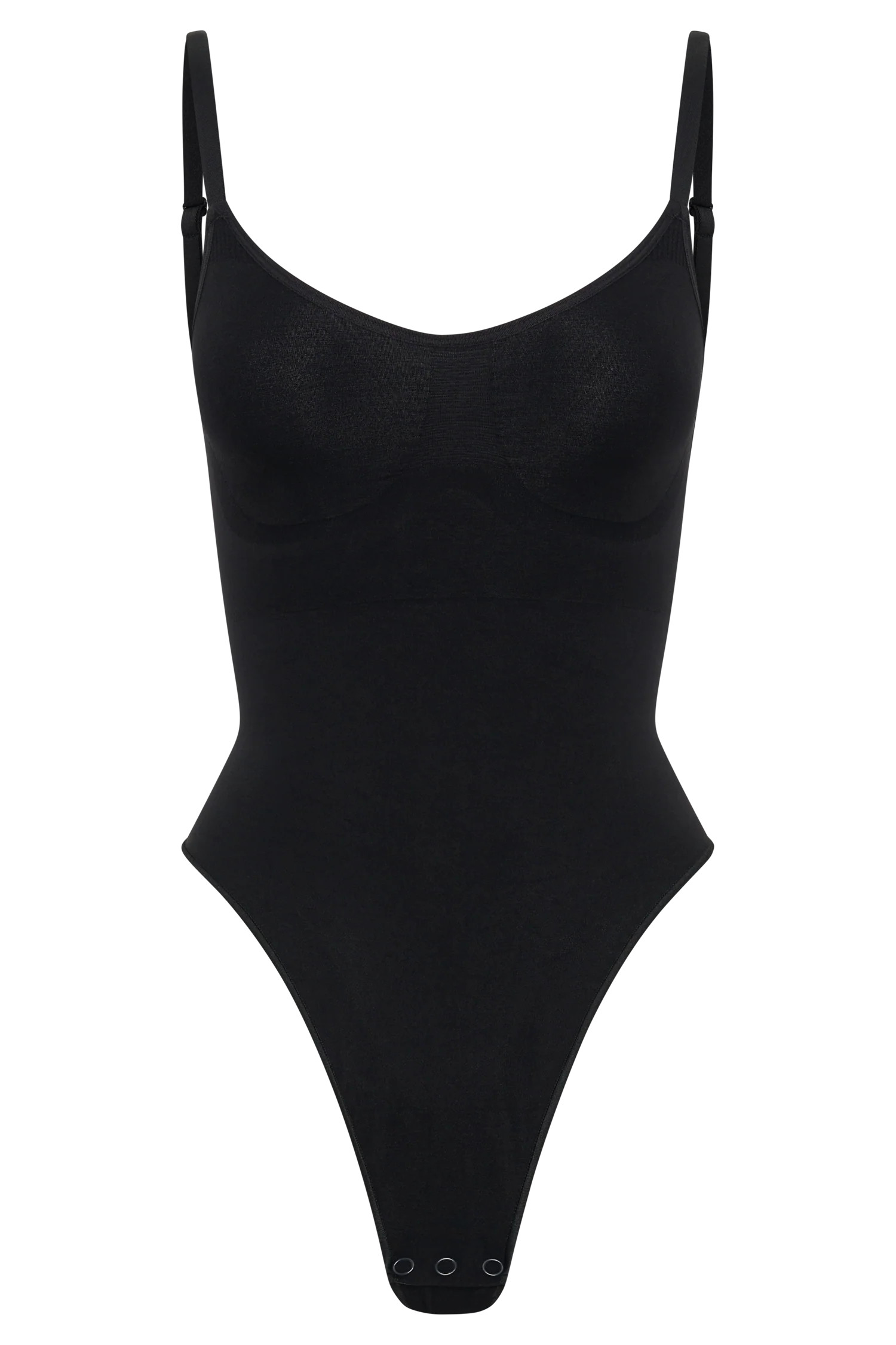 Alyssa Backless Shapewear Bodysuit - Black | Meshki (APAC)