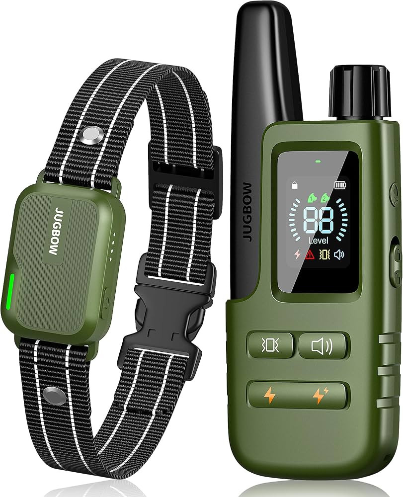 Jugbow Dog Shock Collar - 4200FT Dog Training Collar with Remote Innovative IPX7 Waterproof with ... | Amazon (US)