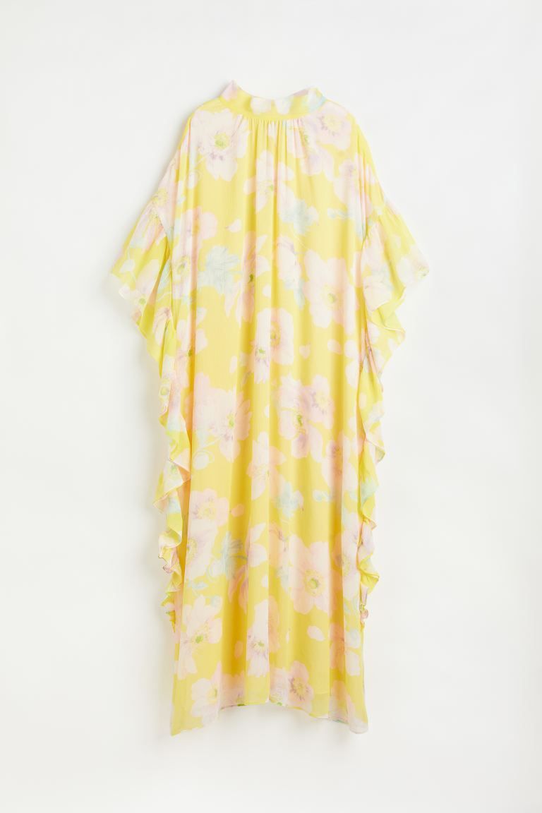 Flounced Floral Kaftan Dress | H&M (US + CA)