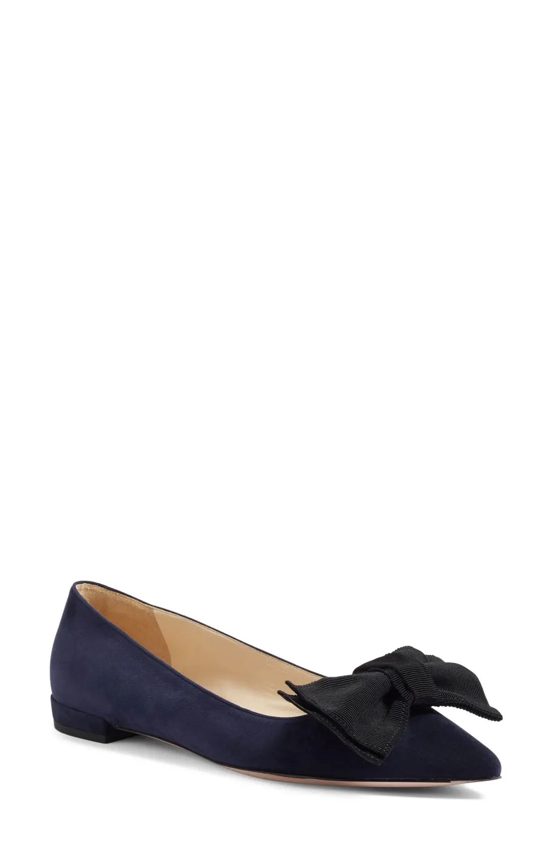 Bow Pointy Toe Flat | Nordstrom