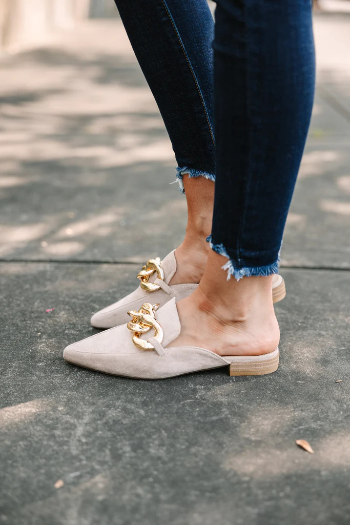 Make You Happy Taupe Brown Flats | The Mint Julep Boutique
