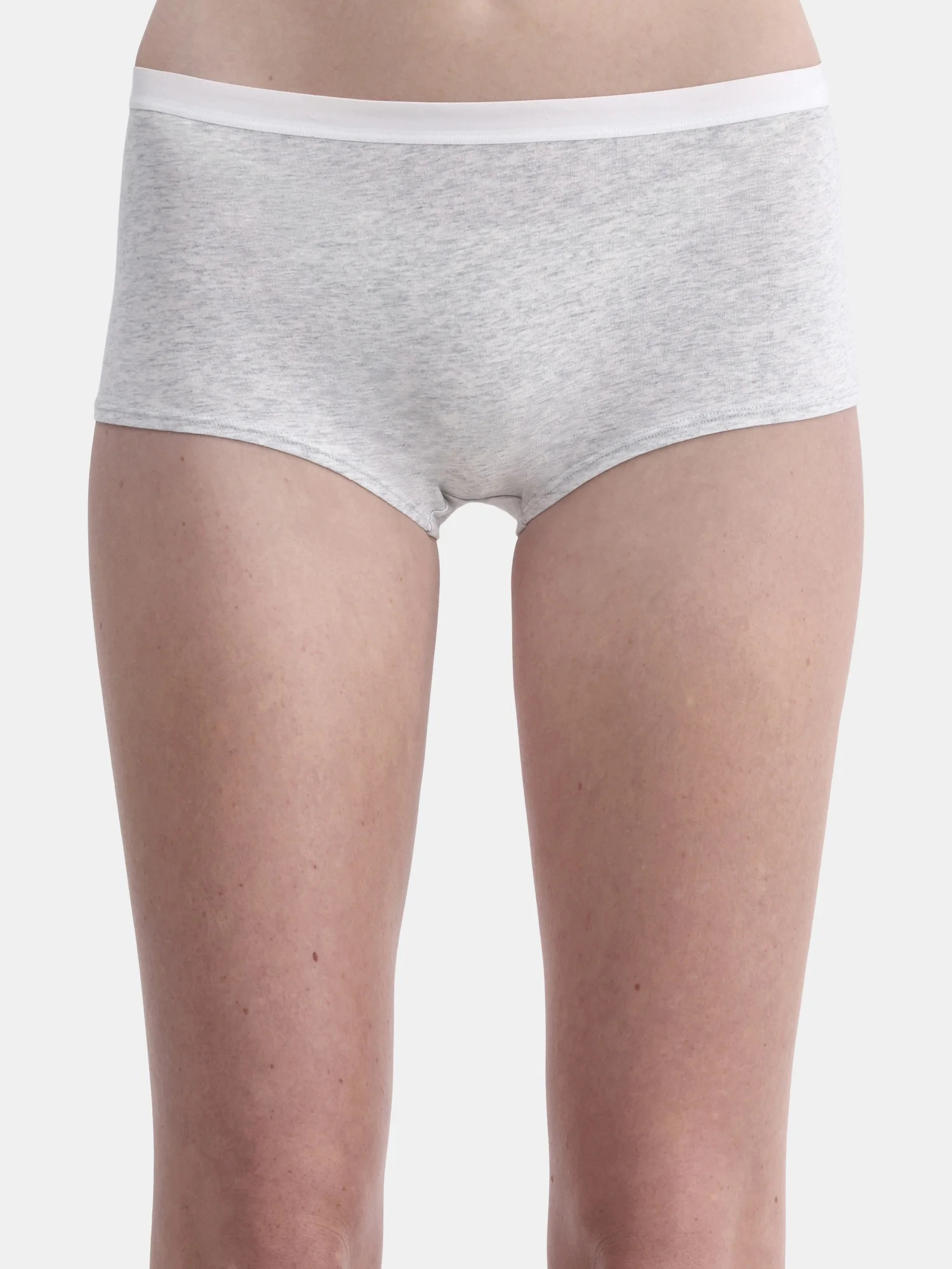 No Boundaries Cotton Boyshort Panty, Women’s and Women’s Plus, Sizes S-XXXL | Walmart (US)