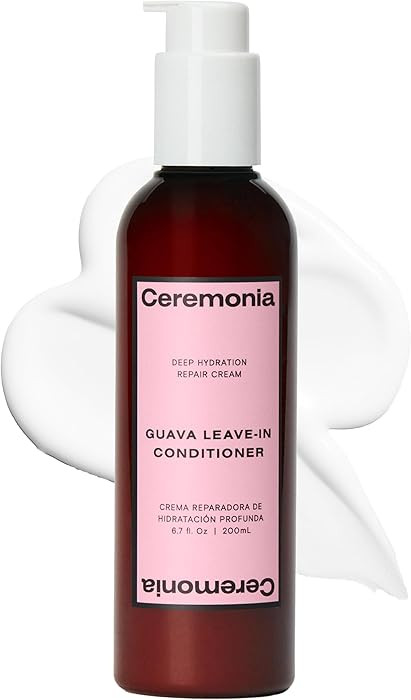 Ceremonia Guava Leave-In Conditioner Deep Hydration Repair Cream with Tamarind and Avocado, 6.7 F... | Amazon (US)