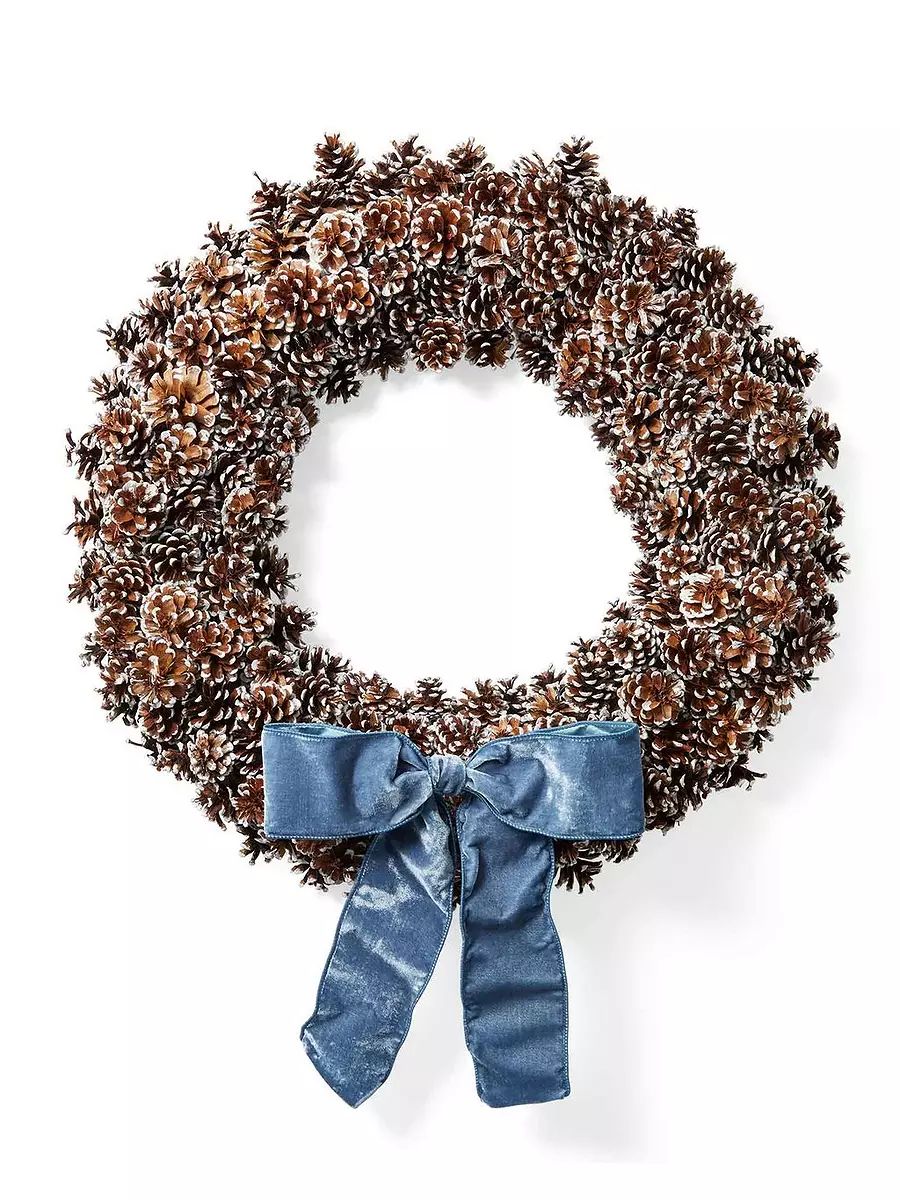 Pinecone Wreath | Serena and Lily