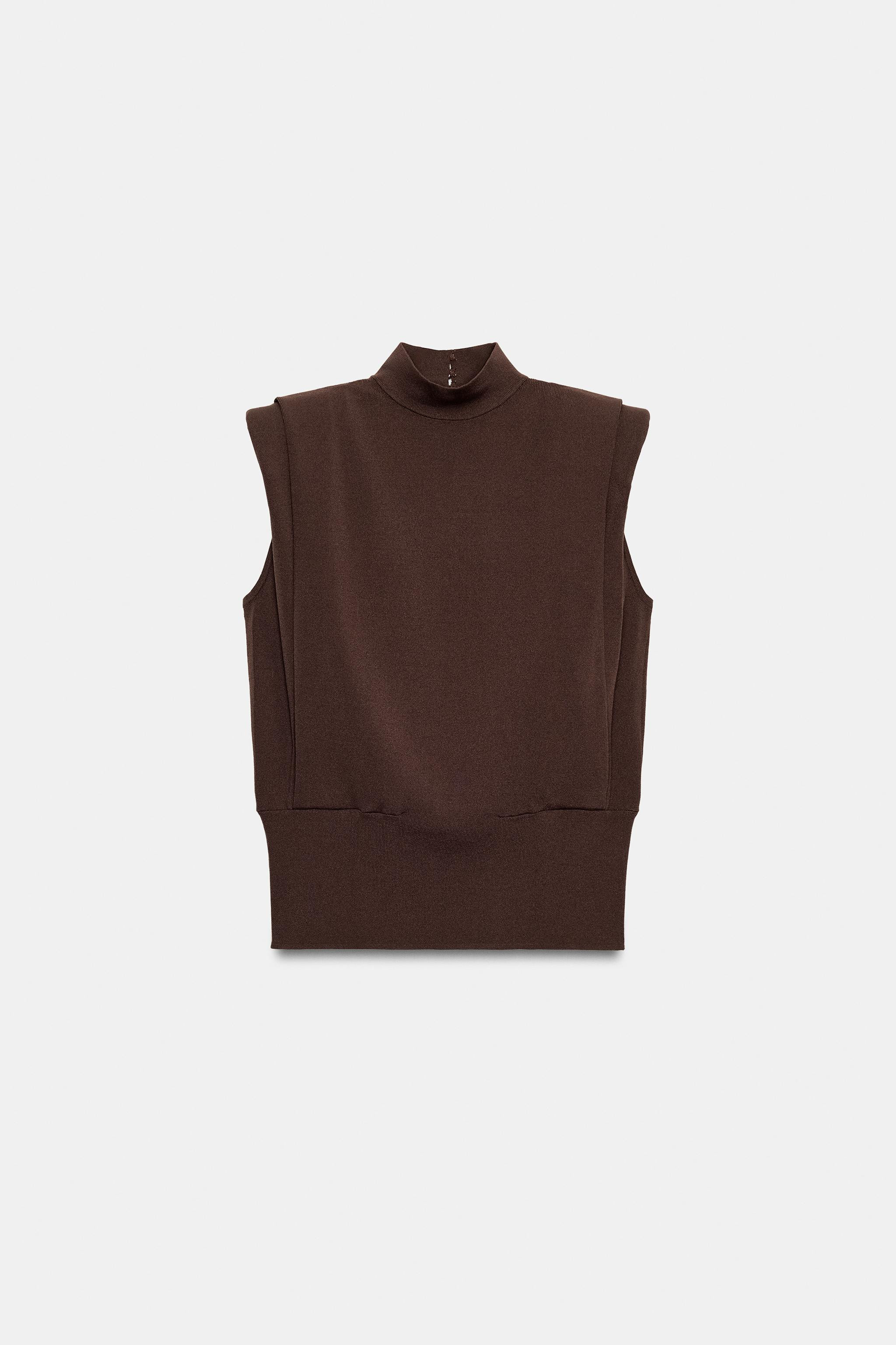 OPEN BACK KNIT TOP | Zara US