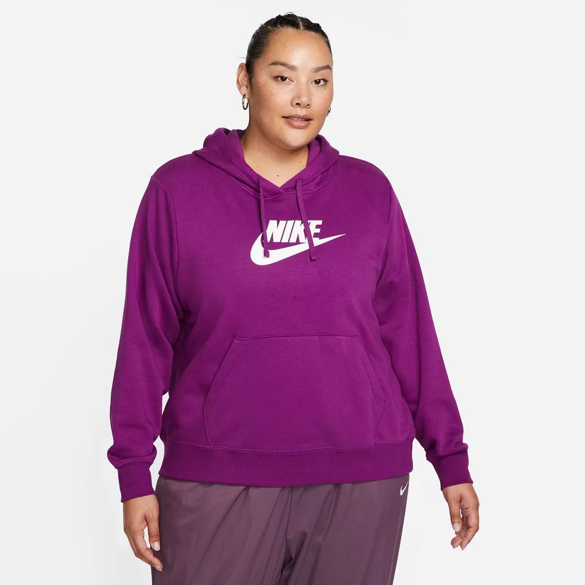 Plus Size Nike Sportwear Club Fleece Hoodie | Kohl's
