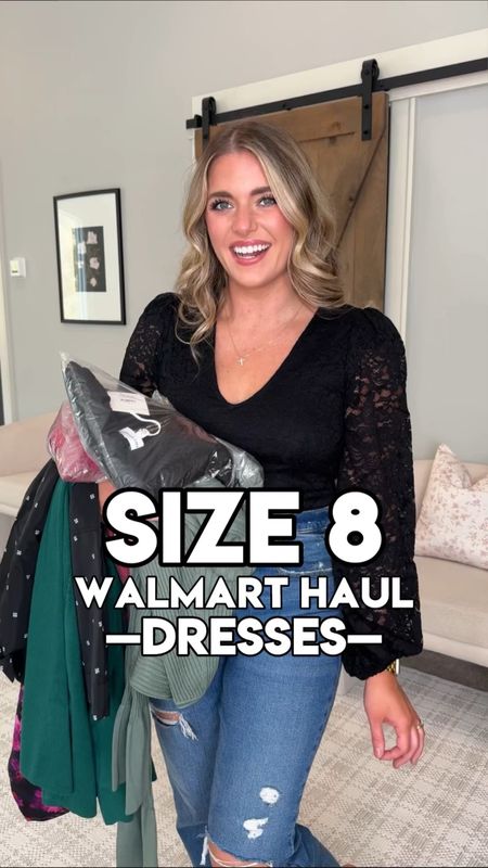 All dresses are true to size - I’m wearing the size medium. 🩷✨ black midi skirt - runs very small. I’m wearing the size 10 (1 size up from my true size 8) and it’s snug. I reordered the 12! I recommend sizing up 2 in the midi skirt. 🫶🏼


The PRETTIEST holiday dresses from WALMART 🤩 & they’re all under $35!!! 🤌🏼 THESE ARE SO GOOD y’all & will sell out fast!!! 🏃‍♀️ so many adorable outfits perfect for Thanksgiving/Friendsgiving, holiday parties, events at your kids’ school, & even date night. ✨ So excited for this one. What’s your fave from this Walmart haul?! 👇🏼 

Size 8 size medium midsize affordable dresses comfy stretchy bump friendly pregnant maternity stretch stretchy dress sweater dress 

#LTKmidsize #LTKfindsunder50 #LTKHoliday