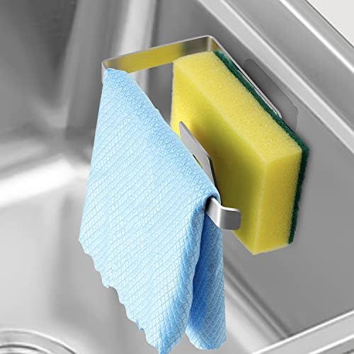 Amazon.com - GAViA Sink Caddy Sponge Holder, Sponge Holder for Kitchen Sink, Kitchen Sink Sponge ... | Amazon (US)