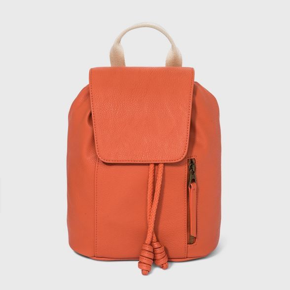 Drawstring Closure Soft Flap Backpack - Universal Thread™ | Target
