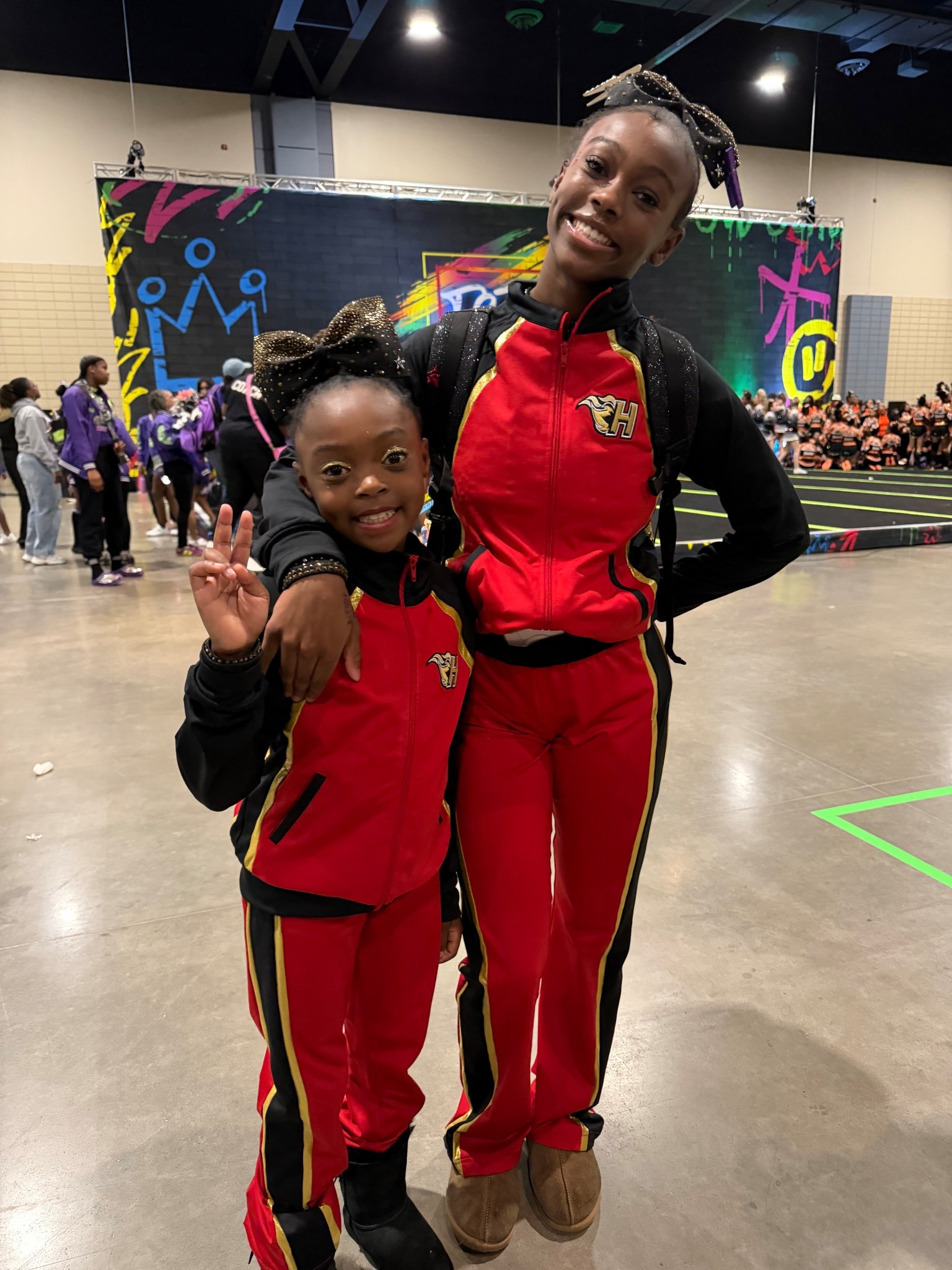 Cheer make up! 

#LTKFestival #LTKBaby #LTKootd