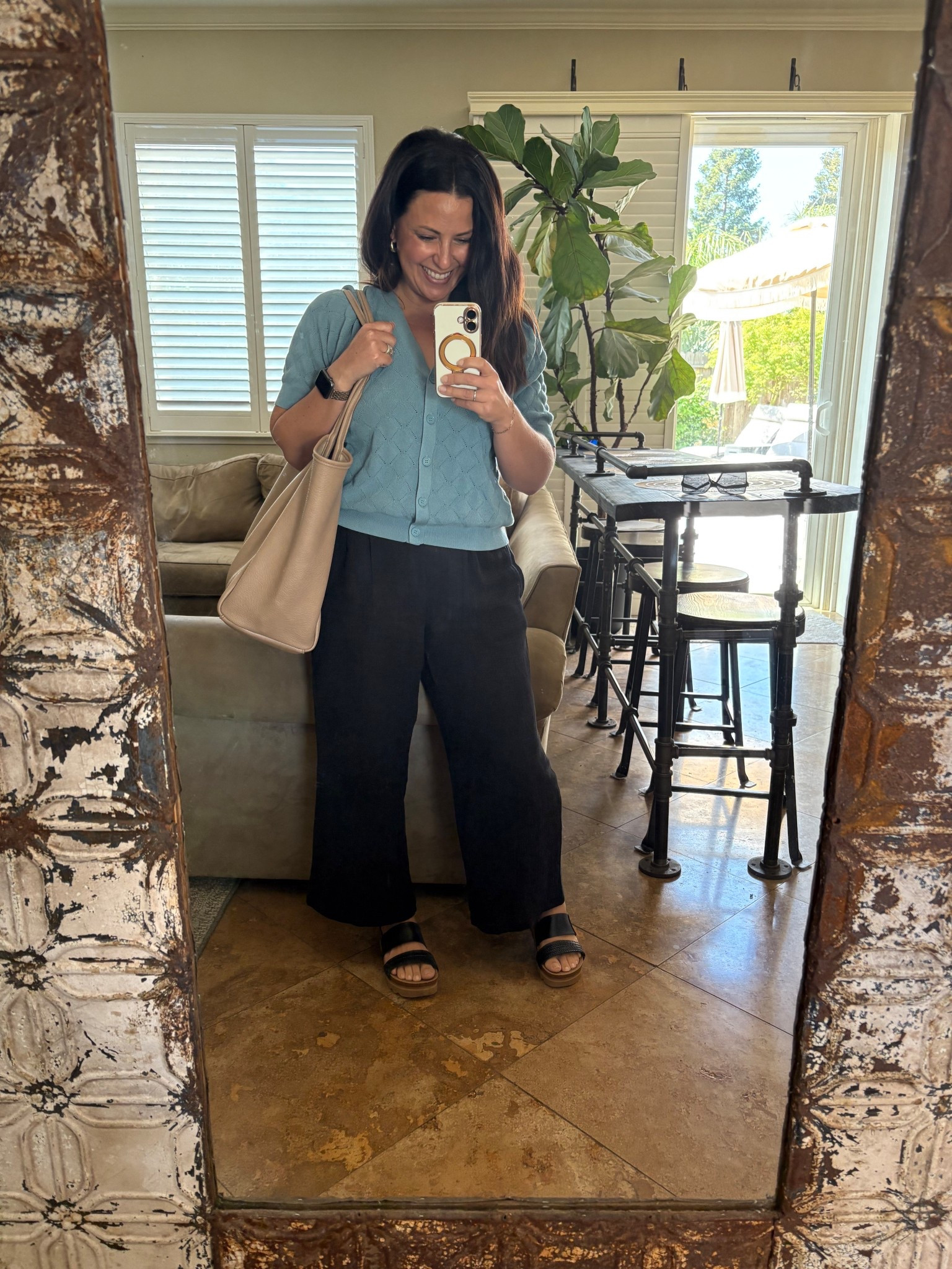 Easy, cozy, comfy outfit for the longest week ever. Wearing a small in my cardigan sweater and pants. 
Teacher style
Spring outfit 

#LTKOver40 #LTKPetite #LTKWorkwear