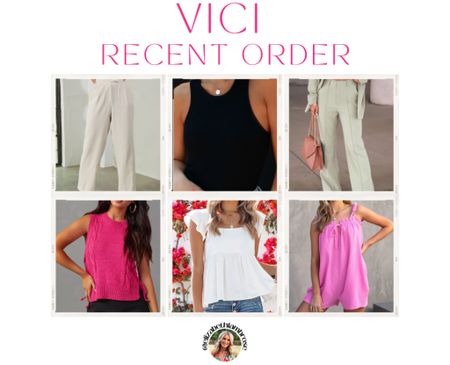 VICI recent order!!!
You can use code EPIC right now to get up to an extra 80% off their sale prices! All of these are on sale so grab them while you can! 
I am so excited for all of these to come in so I can be super cute at work!! 
I will post ootd’s once the come in!!

#vici #sale #epic #fall #recentorder #sweater #tanks #work #tops #workwear #bodysuit #sale #business #casual #businesscasual #workoutfit

#LTKHolidaySale #LTKworkwear #LTKsalealert