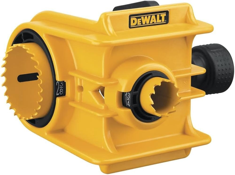 DEWALT Door Lock Installation Kit, C-Clamp Design, For Metal or Wood Doors, 2 Adjustable Bushings... | Amazon (US)