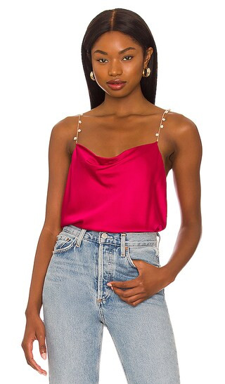 Busy Cami in Raspberry | Revolve Clothing (Global)