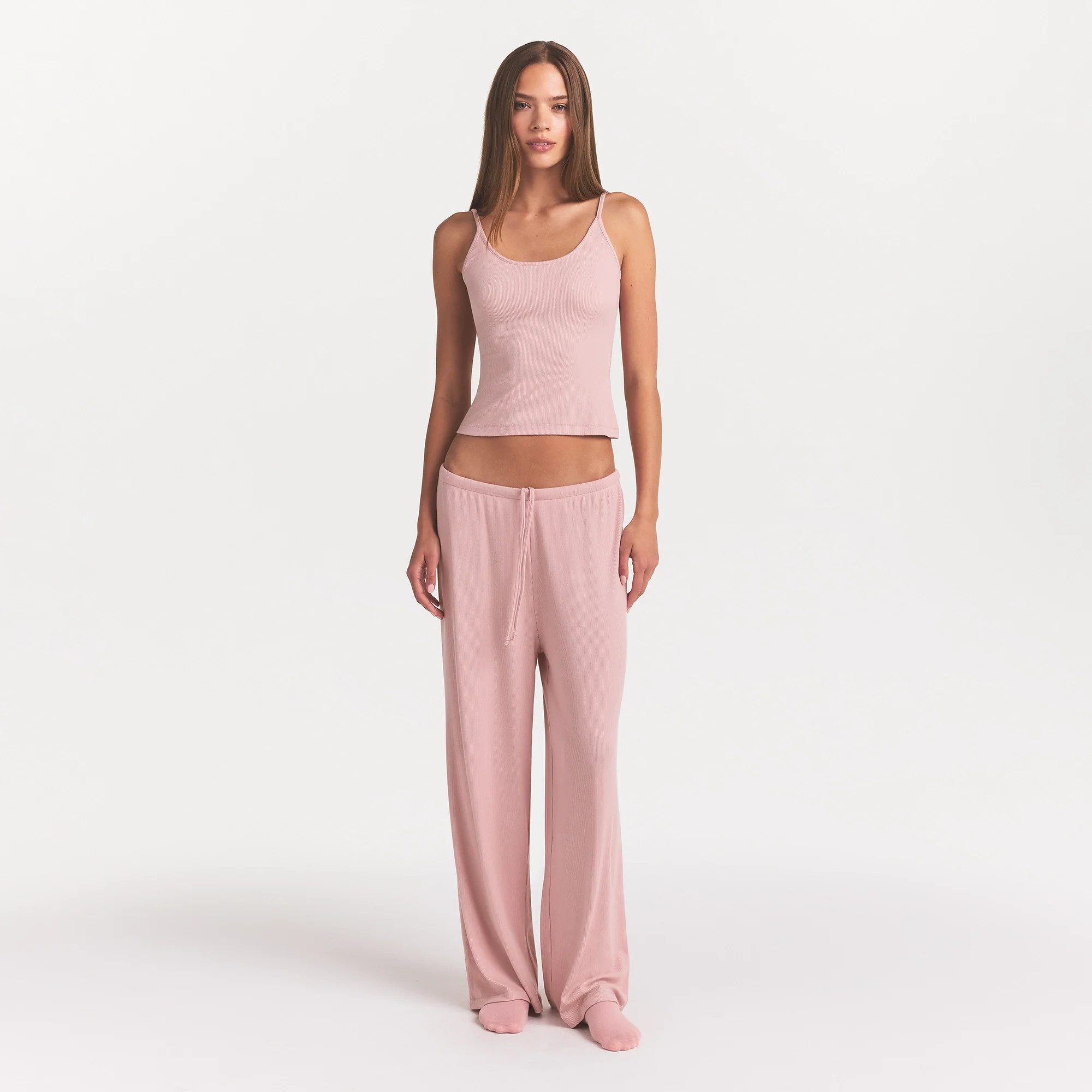 SKIMS Tank Top Pajama Set | Pink | XL | Soft Lounge | SKIMS (US)