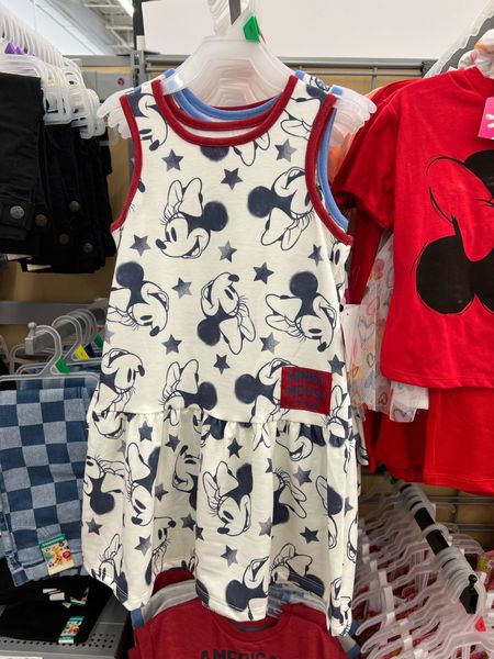 Minnie Mouse dress for girls at Walmart, so soft and well made. Got it for my daughter, runs true to size. 

Perfect for summer, bbqs, Memorial Day, Fourth of July, Labor Day 4th Independence Day outfit idea disney 

#LTKkids #LTKunder50 #LTKstyletip