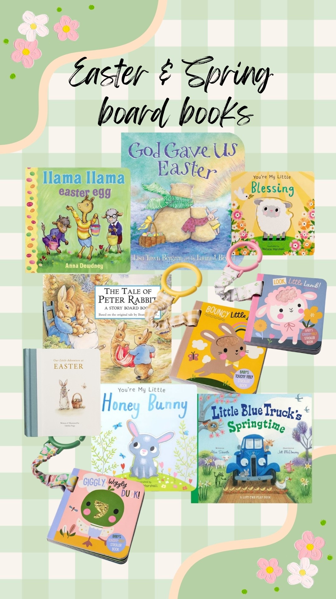 Cute Easter and Spring board book options for your babies and toddlers! Ordered a few to add to the twins’s Easter baskets! Some of our favorites with a spring theme 🌸💛🐰all from Target! 

#LTKBaby #LTKSeasonal #LTKKids