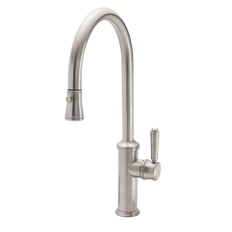 California Faucets Davoli Pull Down Kitchen Faucet | Wayfair North America