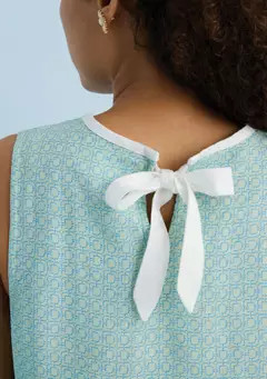 Crown & Ivy™ Sewing Down South x Crown & Ivy™ Courtney Sleeveless Printed Top | Belk