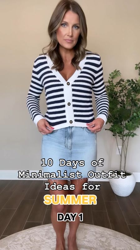 ✨ 10 Days of Minimalist Outfit Ideas for Summer: DAY 1 

Y’all loved the 10 Days of Minimalist Style Outfits for Spring so I thought, why not do a Summer one?!? 😍

And I know what you’re thinking, a cardigan to start off the Summer looks?!?! 🤔

But if you’re like me and you get cold inside offices, restaurants or basically anywhere that has 4 walls, this is a great option to keep that elevated casual look while still balancing the internal temperature issue some of us have 😂💁🏼‍♀️! 

#LTKfindsunder50 #LTKsalealert #LTKVideo