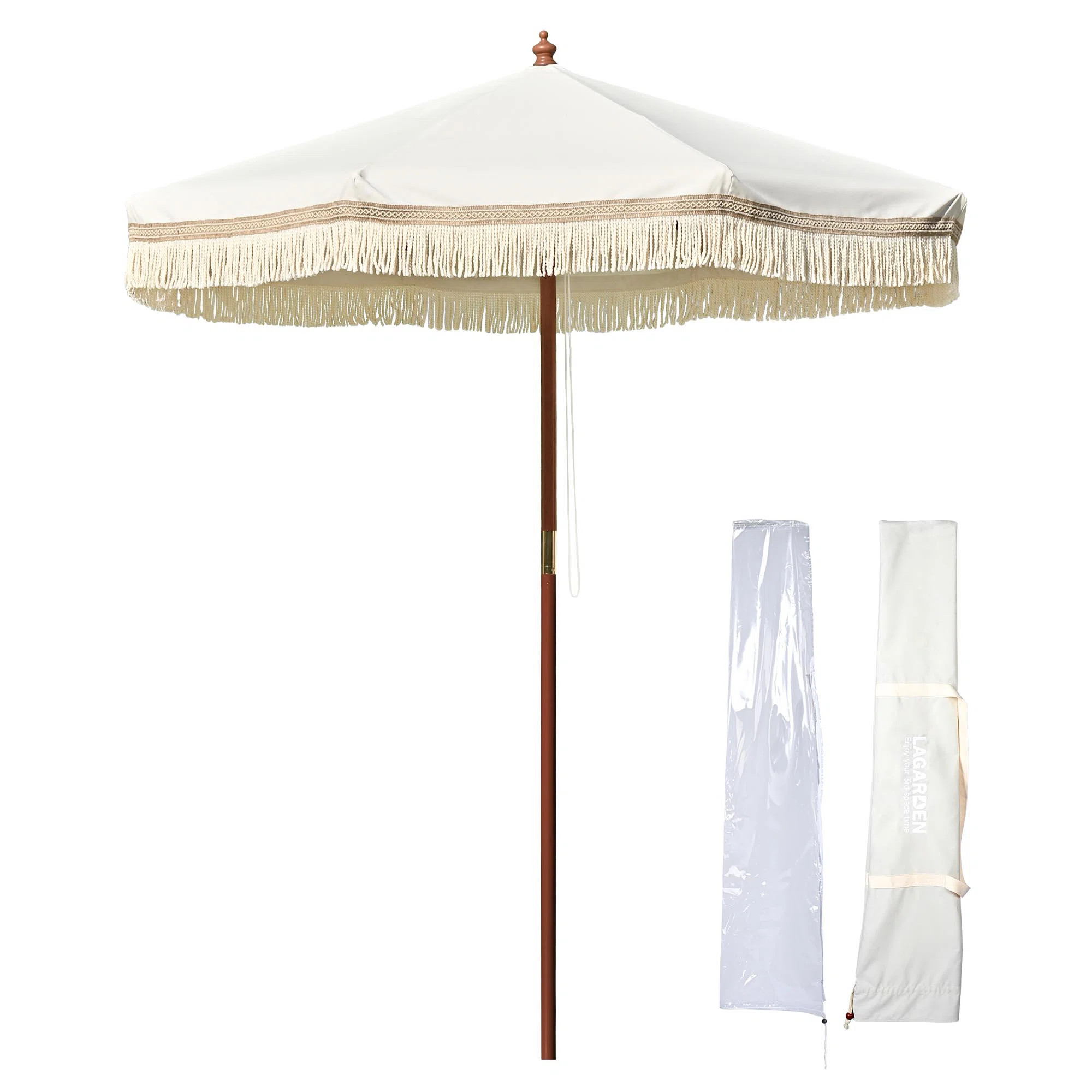 Bungalow Rose Hershell 81.9 Umbrella with Counter Weights Included | Wayfair | Wayfair North America