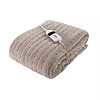 Silentnight Comfort Control Heated Throw - 9 Heat Settings - Natural | Boots.com