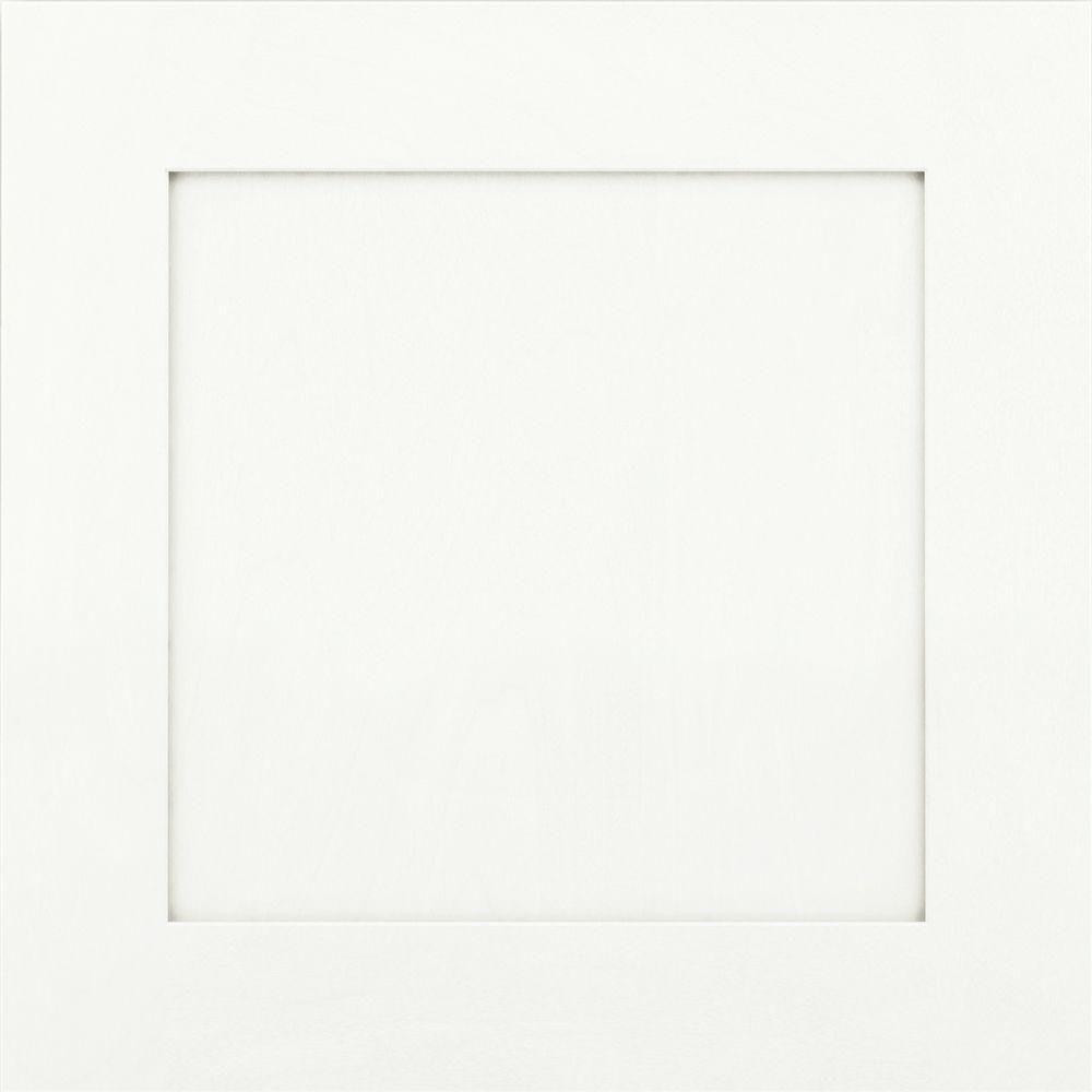 KraftMaid Thorton 14 5/8 x 14 5/8 in. Cabinet Door Sample in Dove White-RDCDS.HD,MP4,DWM - The Ho... | The Home Depot