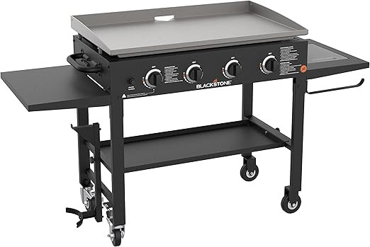 Blackstone 36" Cooking Station 4 Burner Propane Fuelled Restaurant Grade Professional 36 Inch Out... | Amazon (US)