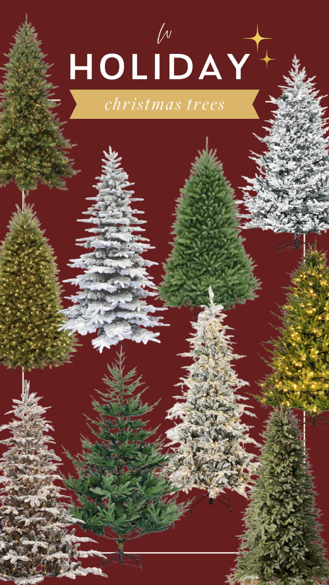 best of Amazon Christmas trees of all shapes and sizes!

#LTKSeasonal #LTKHome #LTKHoliday