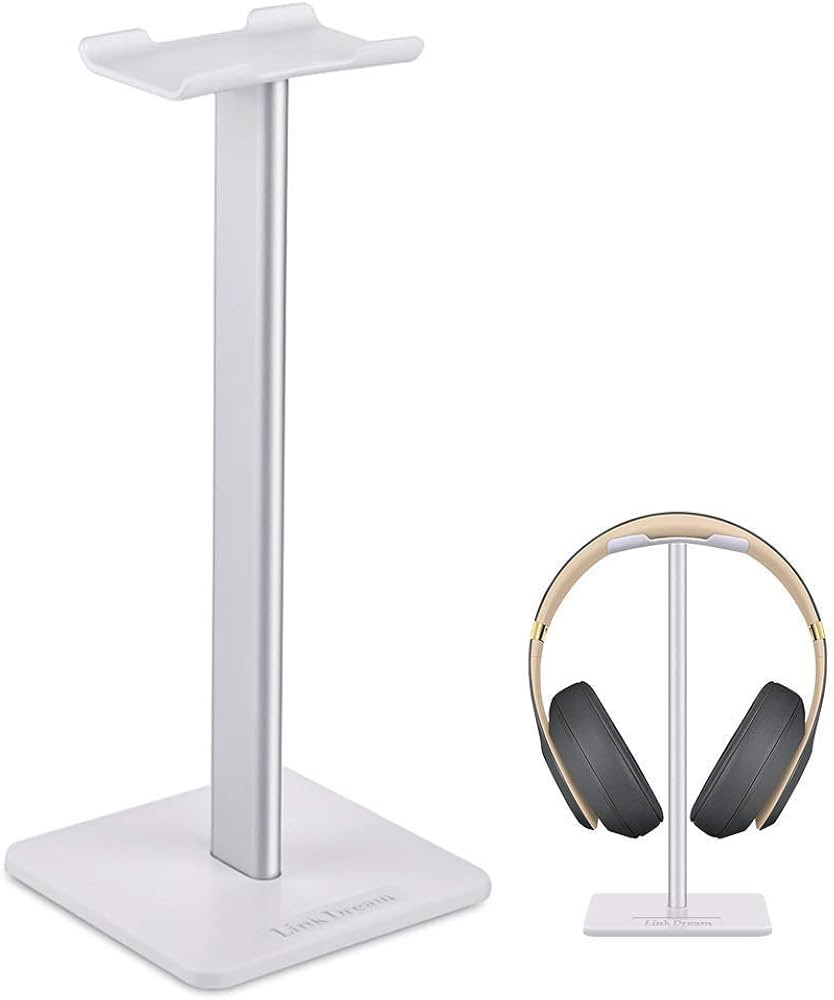Headphone Stand Headset Holder Gaming Headset Holder with Aluminum Supporting Bar Flexible Headre... | Amazon (US)