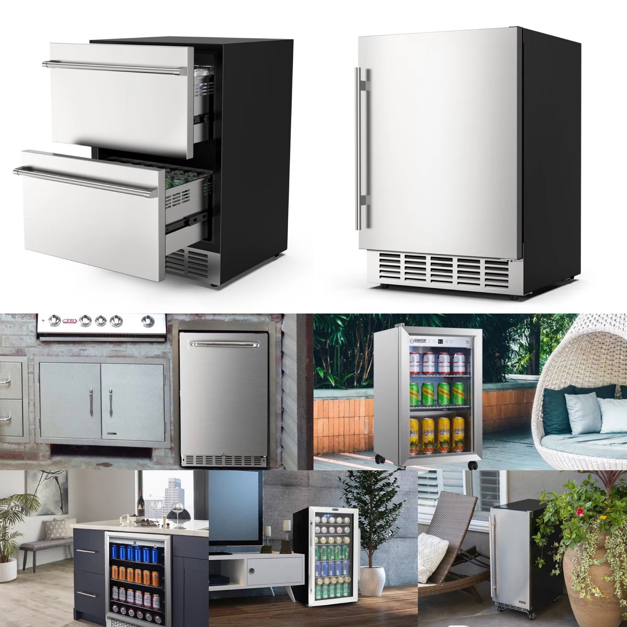 Outdoor entertaining essential in this extreme hot weather—outdoor refrigerators that are built for durability #wayfair5daydofdeals 

#LTKFind #LTKhome #LTKsalealert