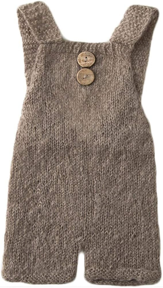 Zeroest Baby Photography Props Boy Girl Photo Shoot Outfits Newborn Crochet Infant Knitted Clothe... | Amazon (US)