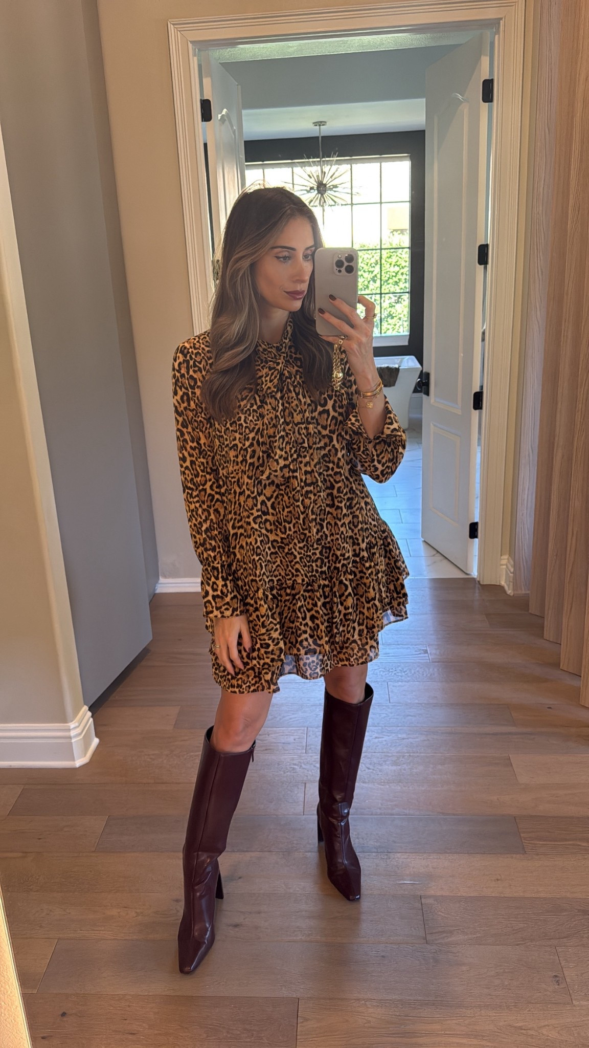 Thanksgiving outfit inspo. Can’t go wrong with a leopard dress 

#LTKOver40 #LTKHoliday #LTKStyleTip
