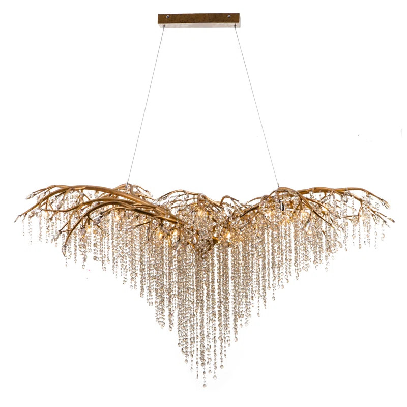 Gahanna 26 - Light Unique / Statement Geometric Chandelier | Wayfair North America