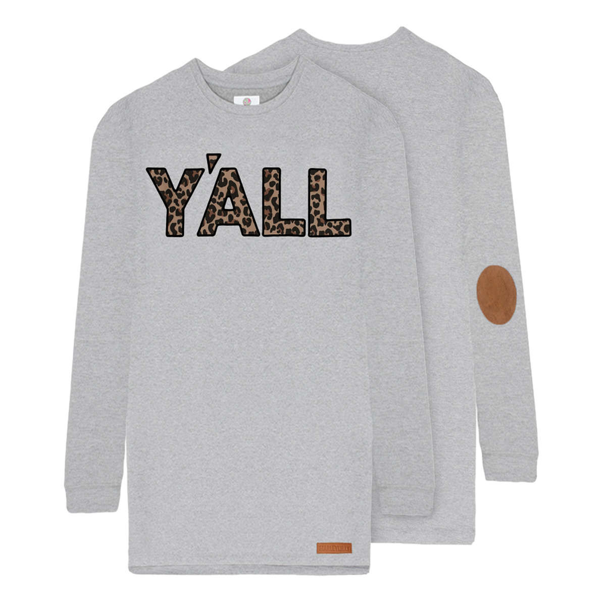 Y'all Leopard Sweatshirt | Marleylilly
