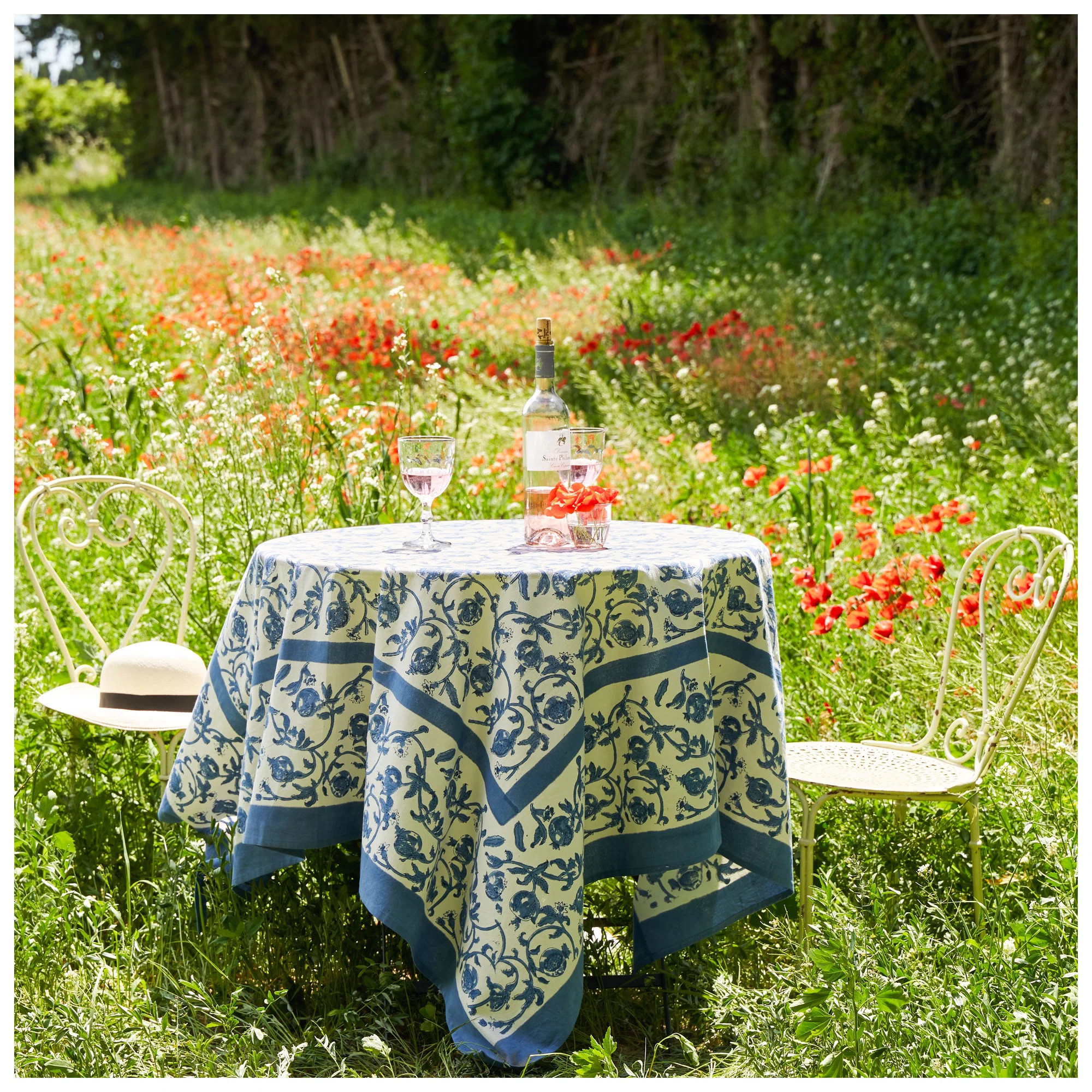 Brona Floral Tablecloth | Birch Lane