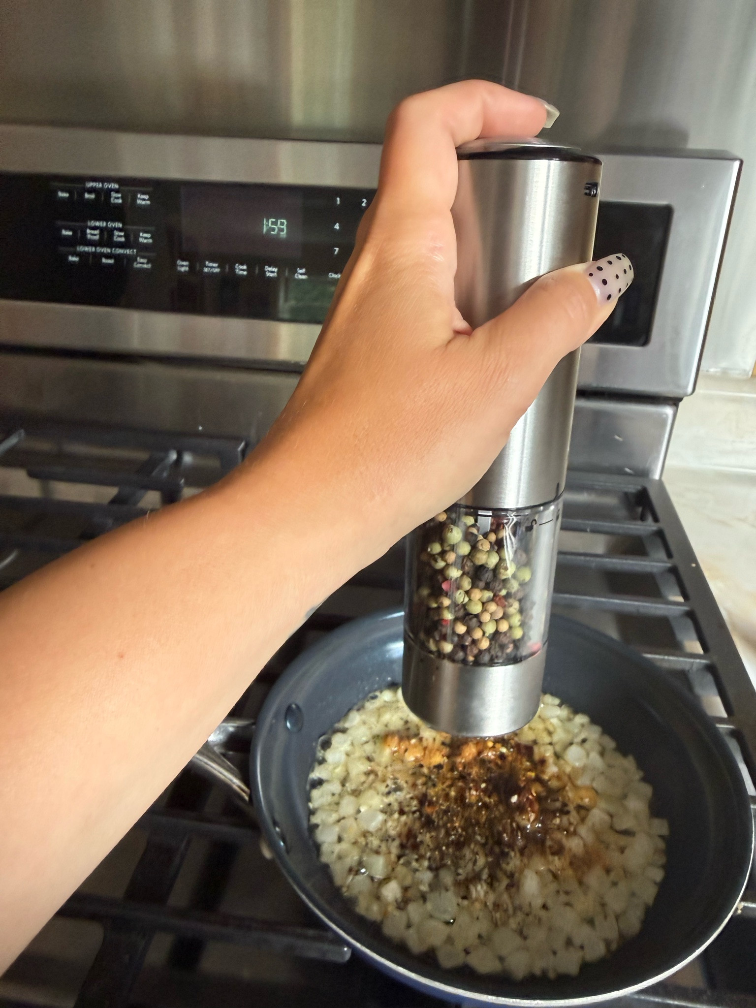I love this electric pepper mill. It makes cooking so much easier.

#LTKHome #LTKPetite #LTKActive