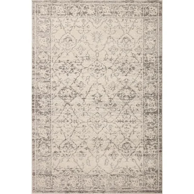 Sealy Easton Floral & Botanical Distressed Vintage Turkish Area Rug with Fringe | Wayfair North America