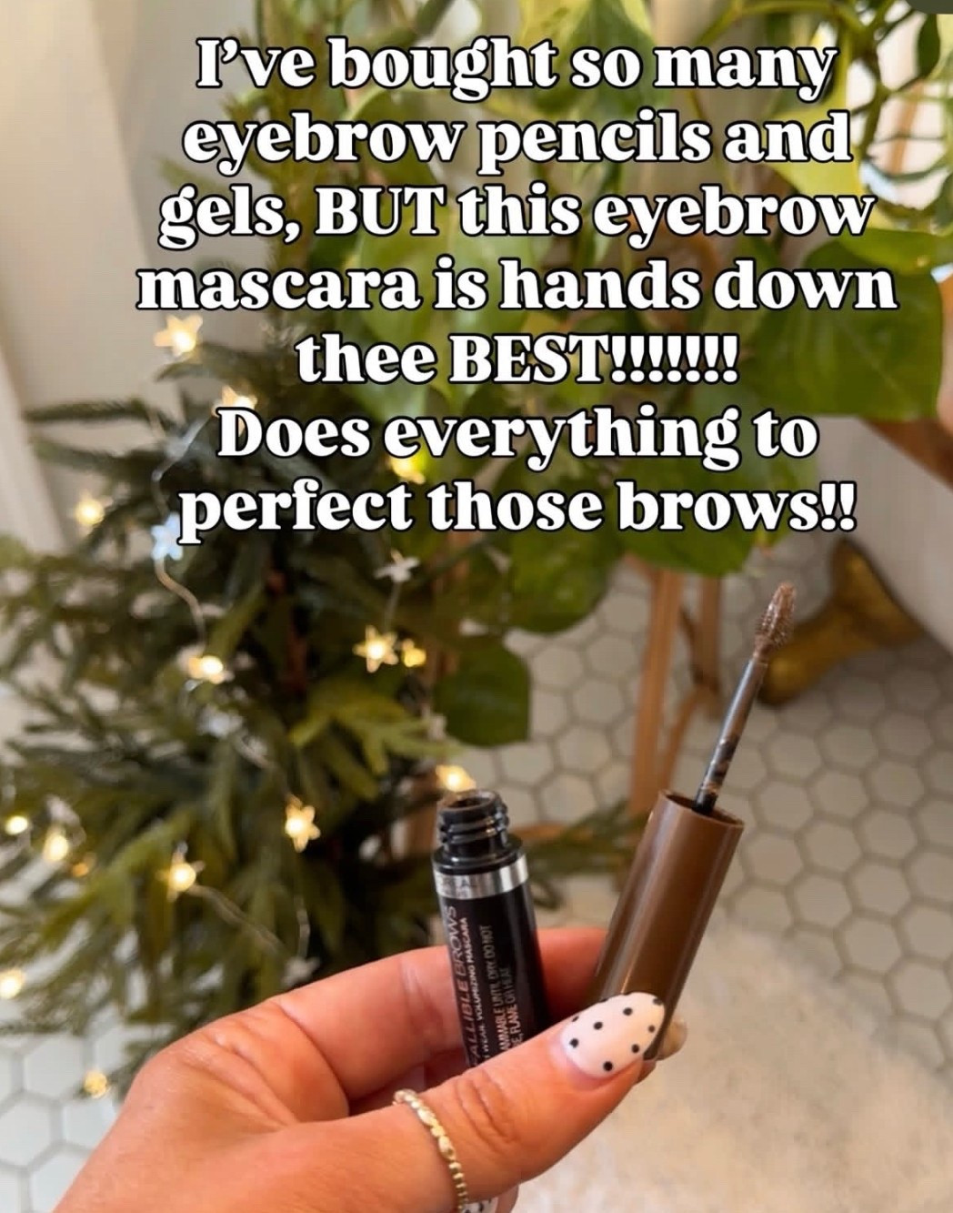 Best eyebrow gel mascara!!!!!!!!!! 
I’ve bought too many and this one does the job!!! 