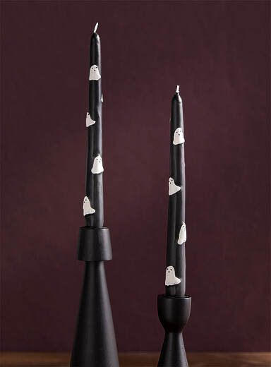 Ghosts elongated candlesSet of 2Halloween Collection | Simons