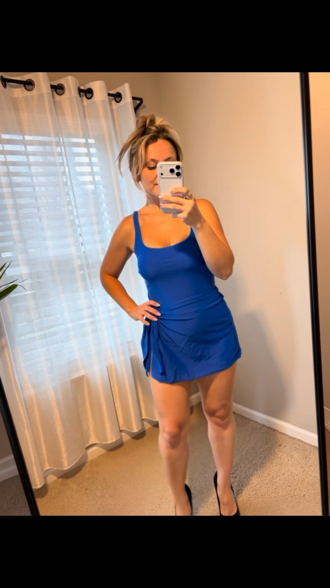 #WalmartPartner This Time and Tru Wrap Swim Dress is such a flattering, easy summer staple. I seriously love the wrap detail and built-in support. It comes in multiple colors and is available in sizes XS–3X (I’m wearing a medium).
See it here: https://liketk.it/61o5M
See all new fashion: https://rstyle.me/+lh27ThkU5Q3NVsW4zPCTwQ
Check out my LTK to shop this and more of my favorite Walmart finds!
#WalmartStyle @WalmartStyle Walmart

#LTKmomlife #LTKSwim #LTKMidsize