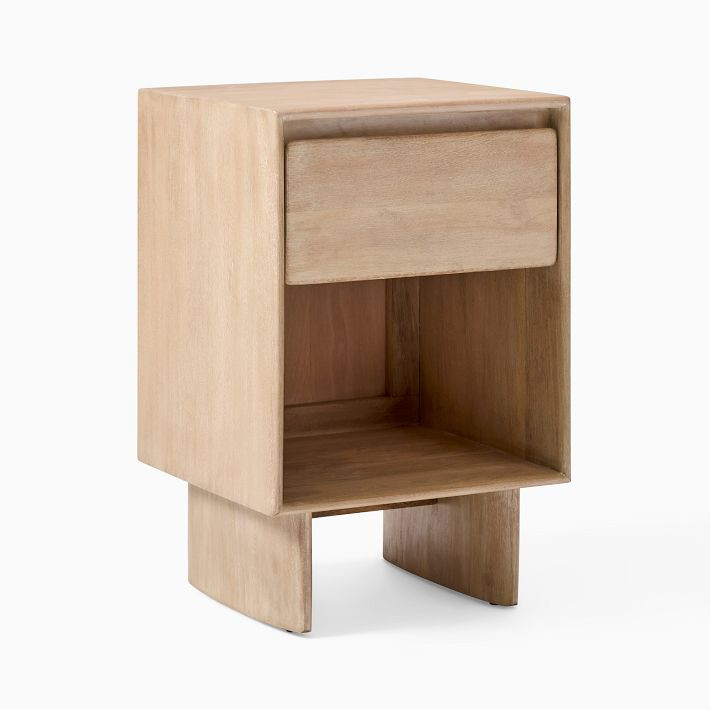 Anton Solid Wood Nightstand (16"–28") | West Elm (US)