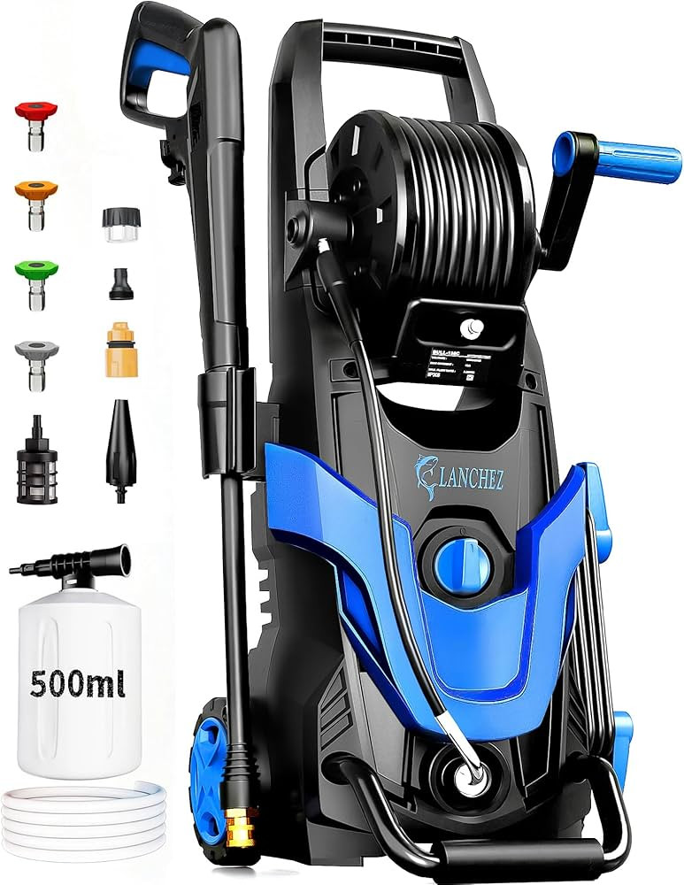 High-Power Cleaning Efficiency: Tackle tough grime effortlessly with 4800PSI pressure and 3.2GPM ... | Amazon (US)