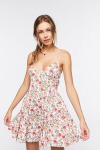 Floral Print Mini Dress | Forever 21 | Forever 21 (US)