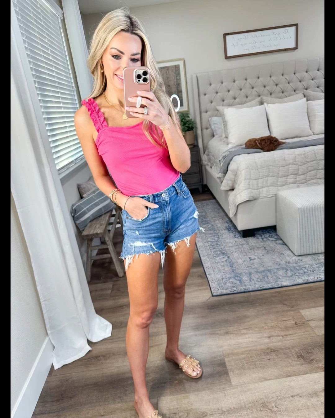 Amazon fashion find
Tank size small
High rise mom shorts size 26
Amazon sandals true to size 

#LTKFind #LTKsalealert #LTKstyletip