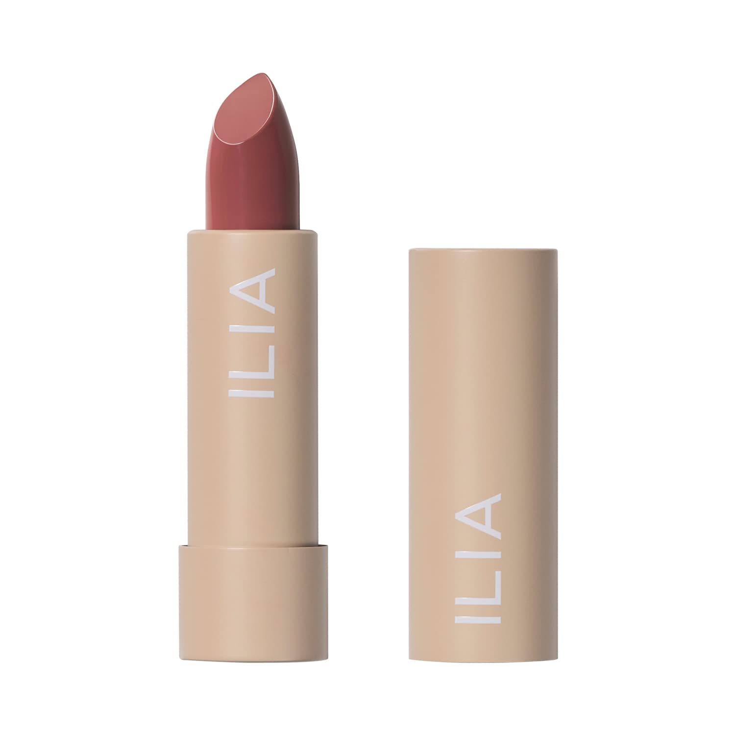 ILIA - Color Block Lipstick | Non-Toxic, Vegan, Cruelty-Free, Clean Makeup (Wild Rose (Mauve With... | Amazon (US)