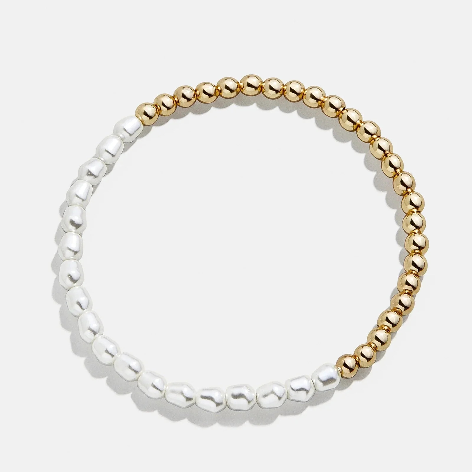 Pippa Pisa Bracelet - Gold/Pearl | BaubleBar