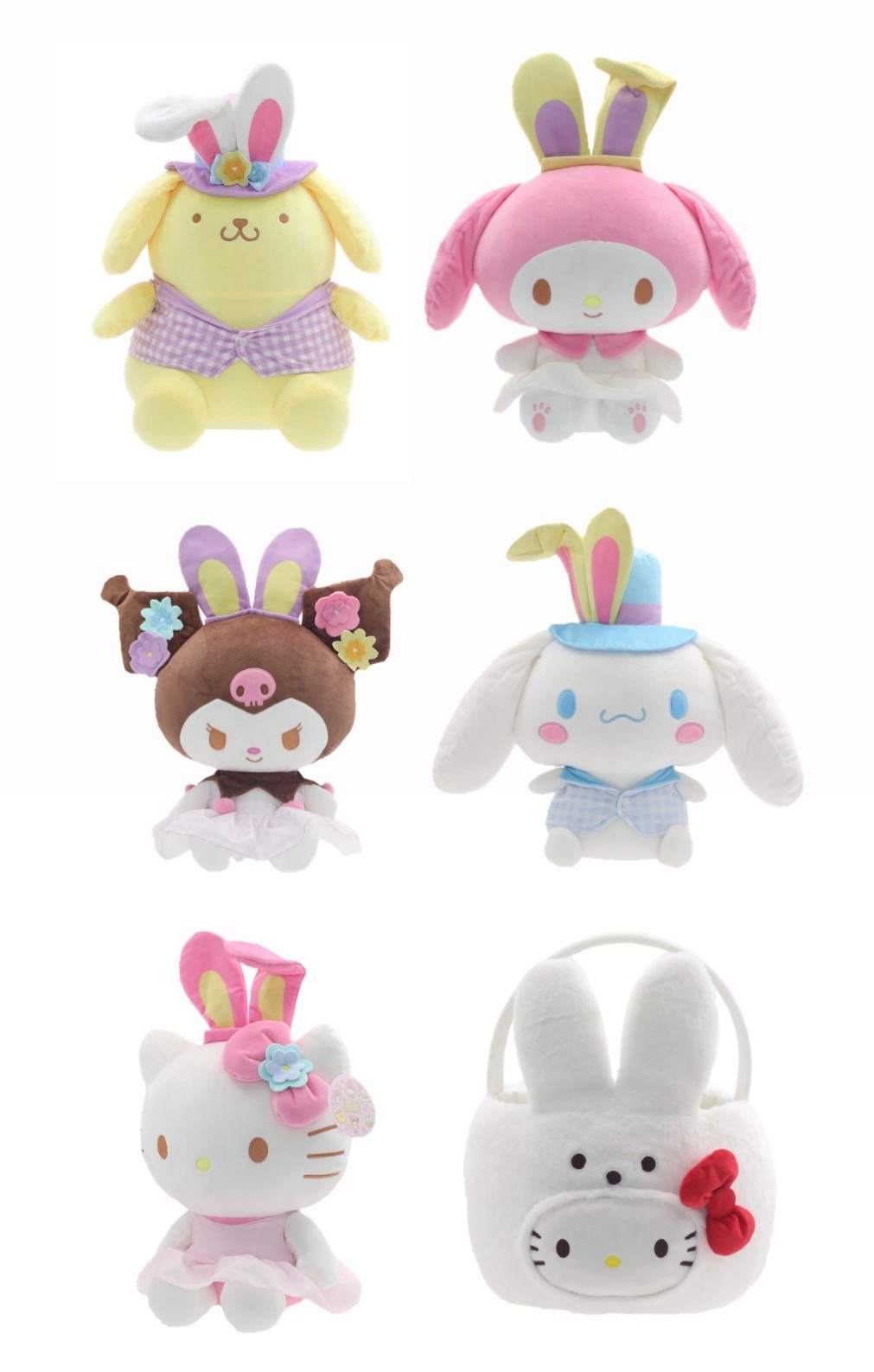 Sanrio Easter plush and baskets 50% off! Yes Easter is over but at this price we can save for next year! Won’t last long at this price 🤩

#LTKSeasonal #LTKmomlife #LTKKids